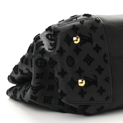 Louis Vuitton Cuir Orfevre Veau Cachemire Tote W GM Black 7 of 8