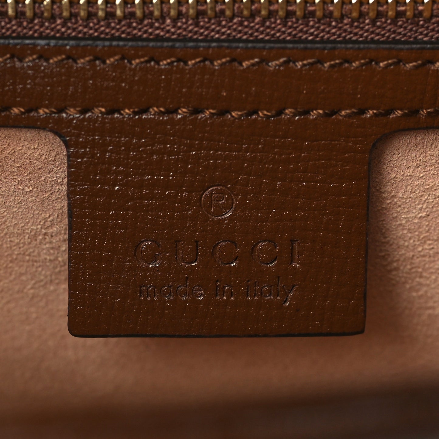 GG Supreme Monogram Azalea Calfskin Web Small Jackie 1961 Hobo Beige Ebony Brown Sugar