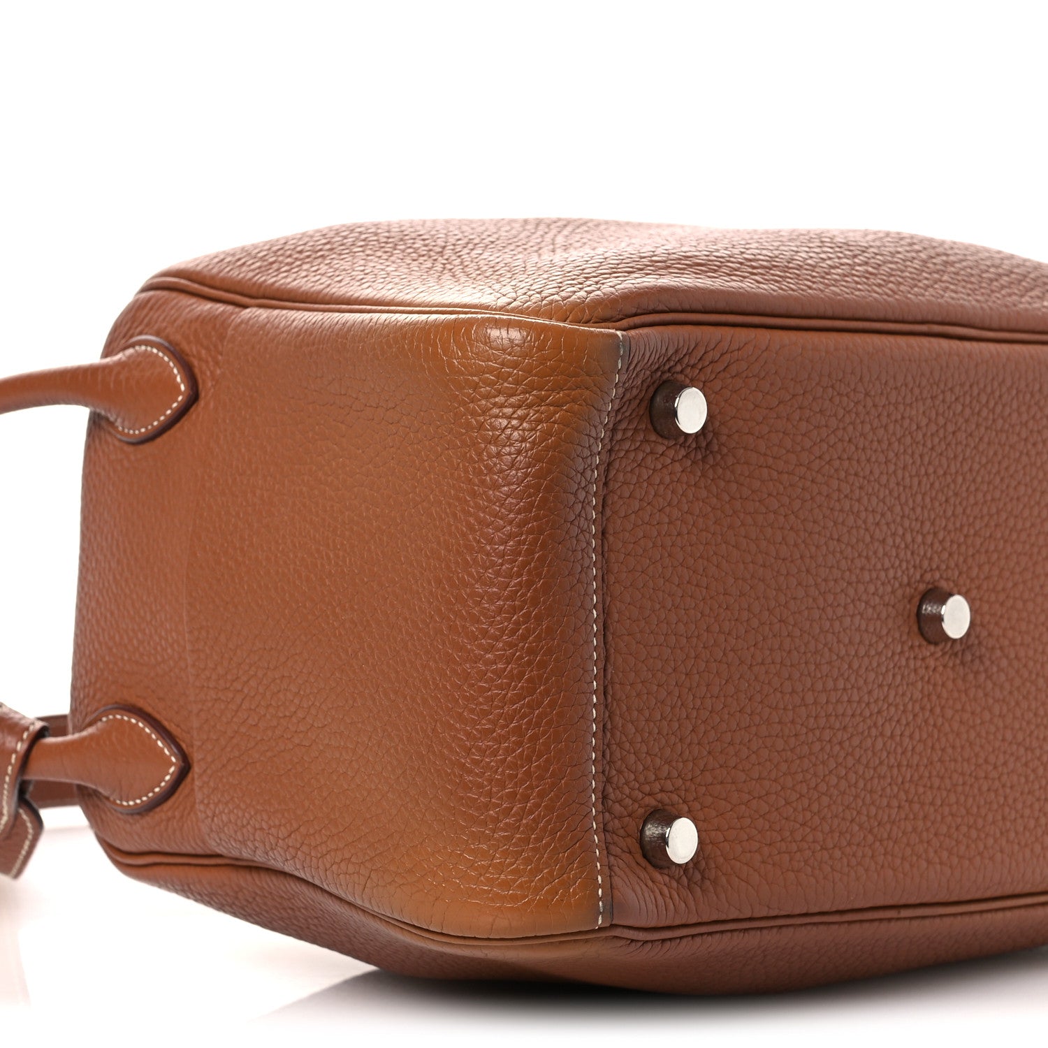 Hermes Taurillon Clemence Lindy 26 Gold 9 of 11