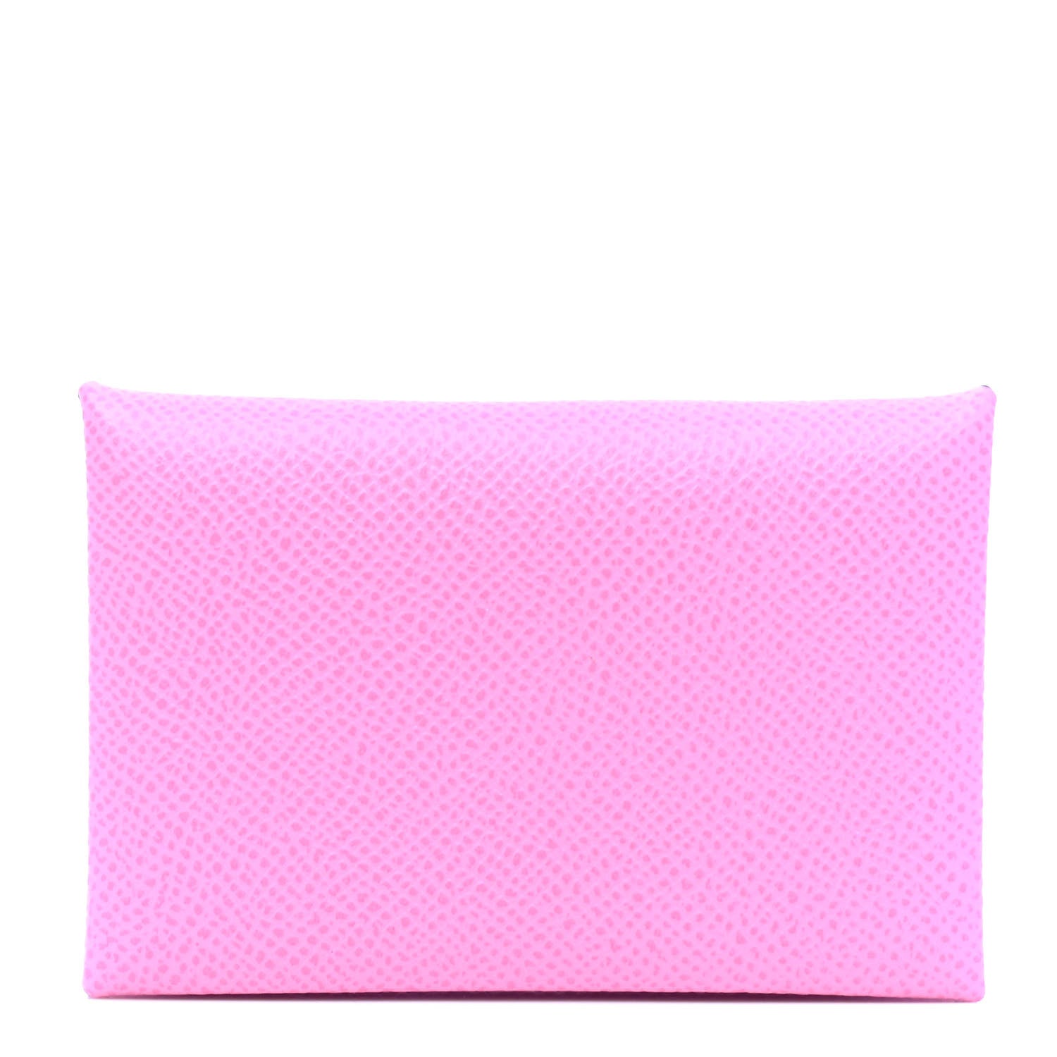 Hermes Epsom Calvi Card Case 5P Pink 1 of 4