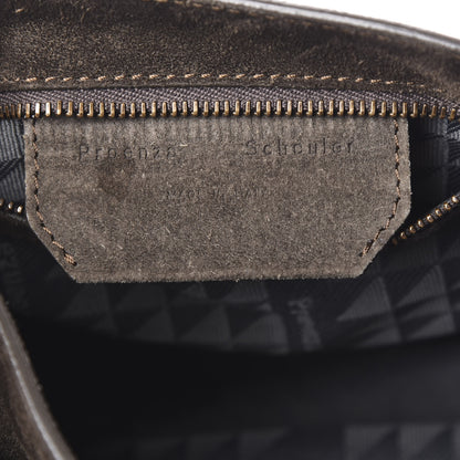 Proenza Schouler Suede PS1 Mini Pouch Messenger Bag Pepe 5 of 9