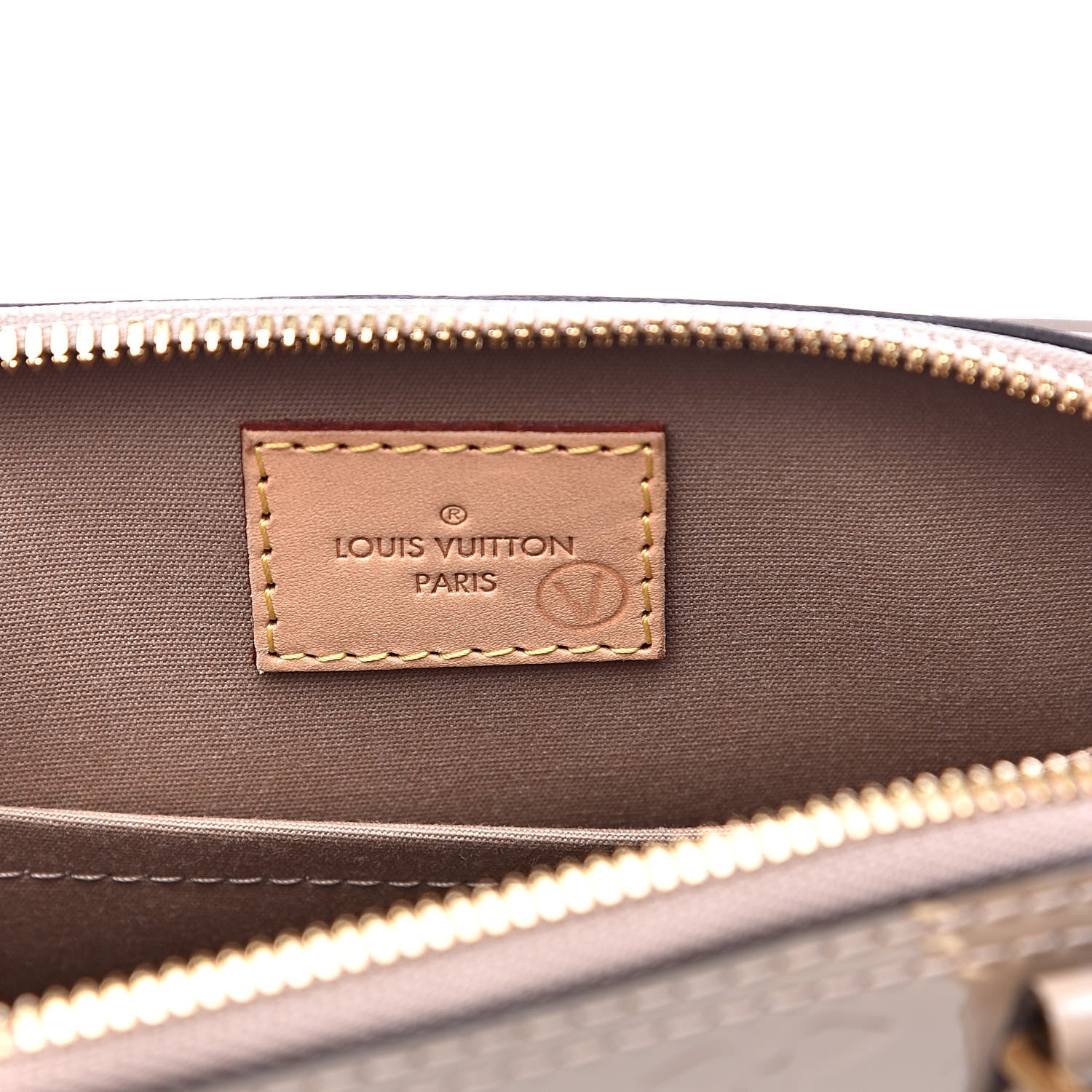 Louis Vuitton Vernis Alma BB Galet 6 of 9