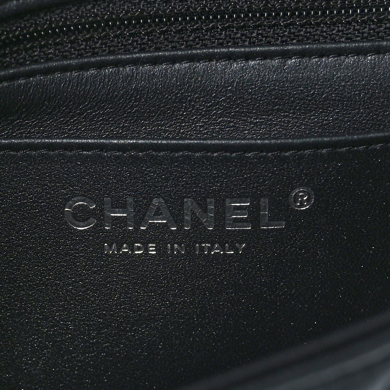 Chanel Lambskin Quilted Mini Rectangular Flap So Black 6 of 9