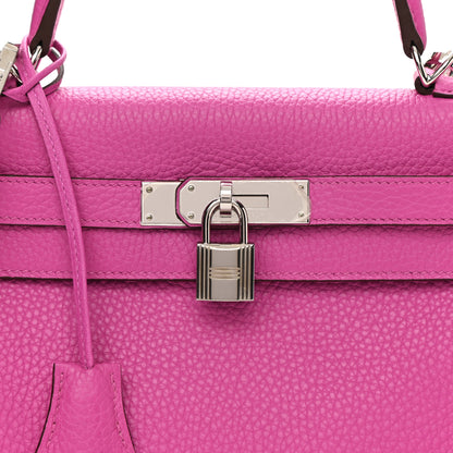 Hermes Taurillon Clemence Kelly Retourne 28 Magnolia 8 of 10