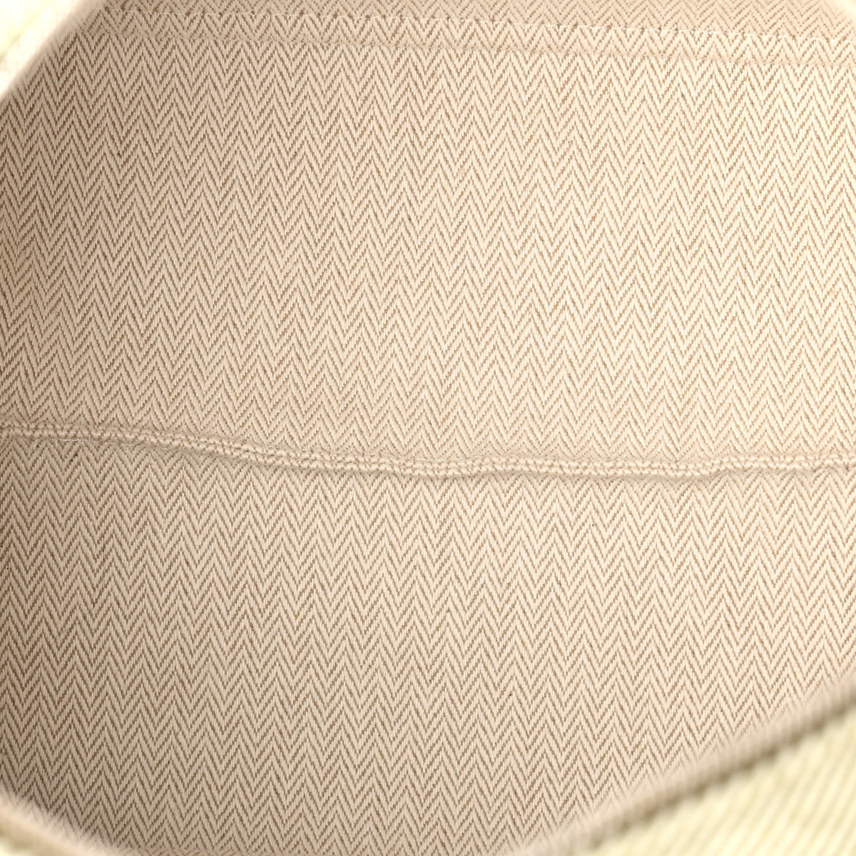 Wool Large Bride-A-Brac H Natte Pouch Vert Foret