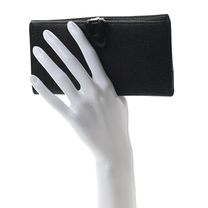 Gucci Calfskin Continental Flap Wallet Black 2 of 7