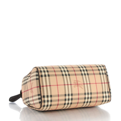 Burberry Haymarket Check Small Chester Bowling Bag Chocolate 4 of 9