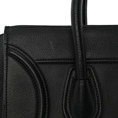 Celine Smooth Calfskin Medium Phantom Luggage Black 11 of 12