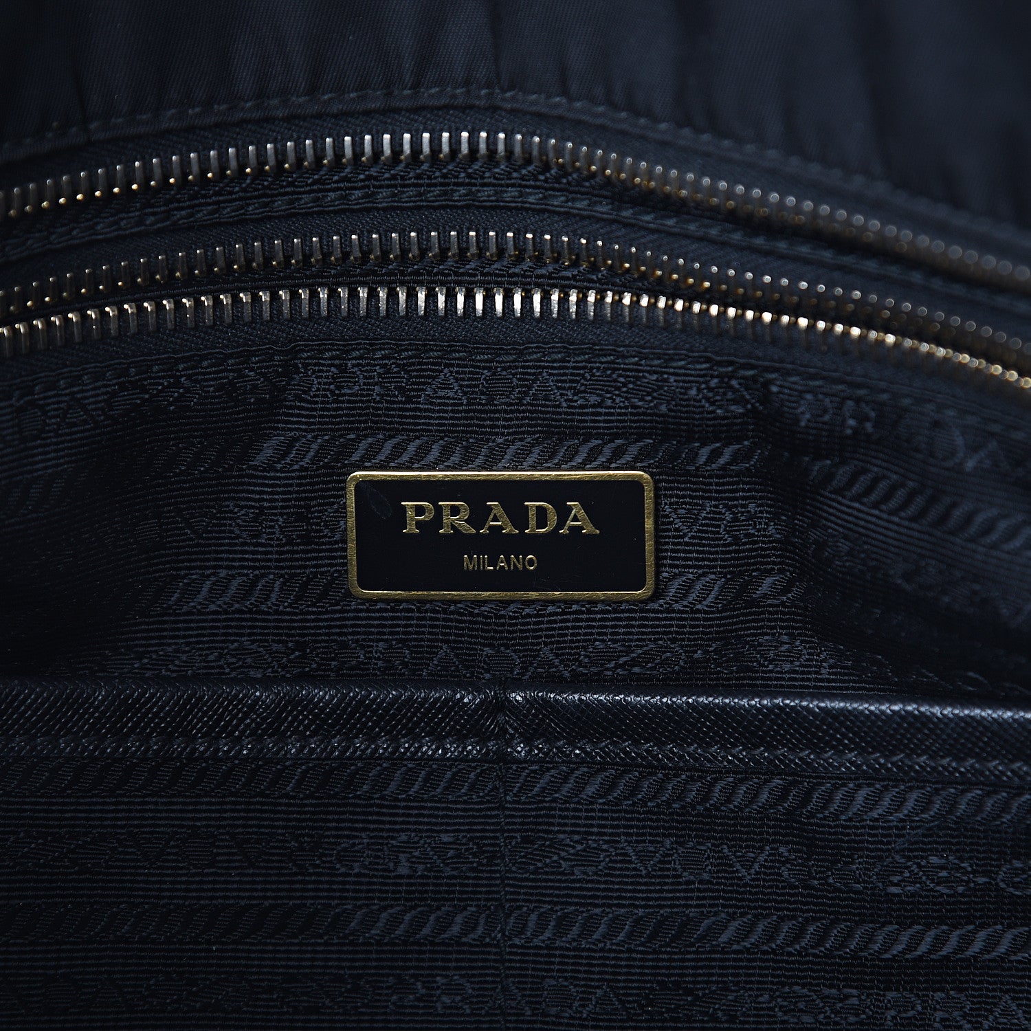 Prada Tessuto Nylon Vela Diaper Bag Black 5 of 8