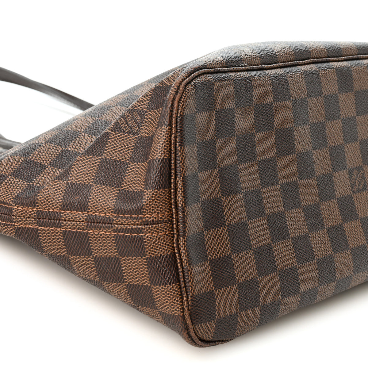 Damier Ebene Neo Neverfull MM Rose Ballerine