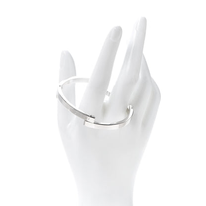 Gucci Sterling Silver Logo Bar Bracelet 2 of 6