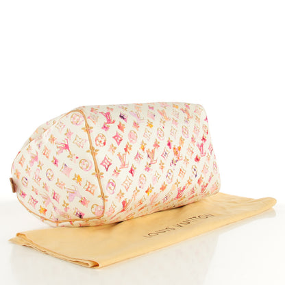 Louis Vuitton Watercolor Aquarelle Speedy 35 White 4 of 8