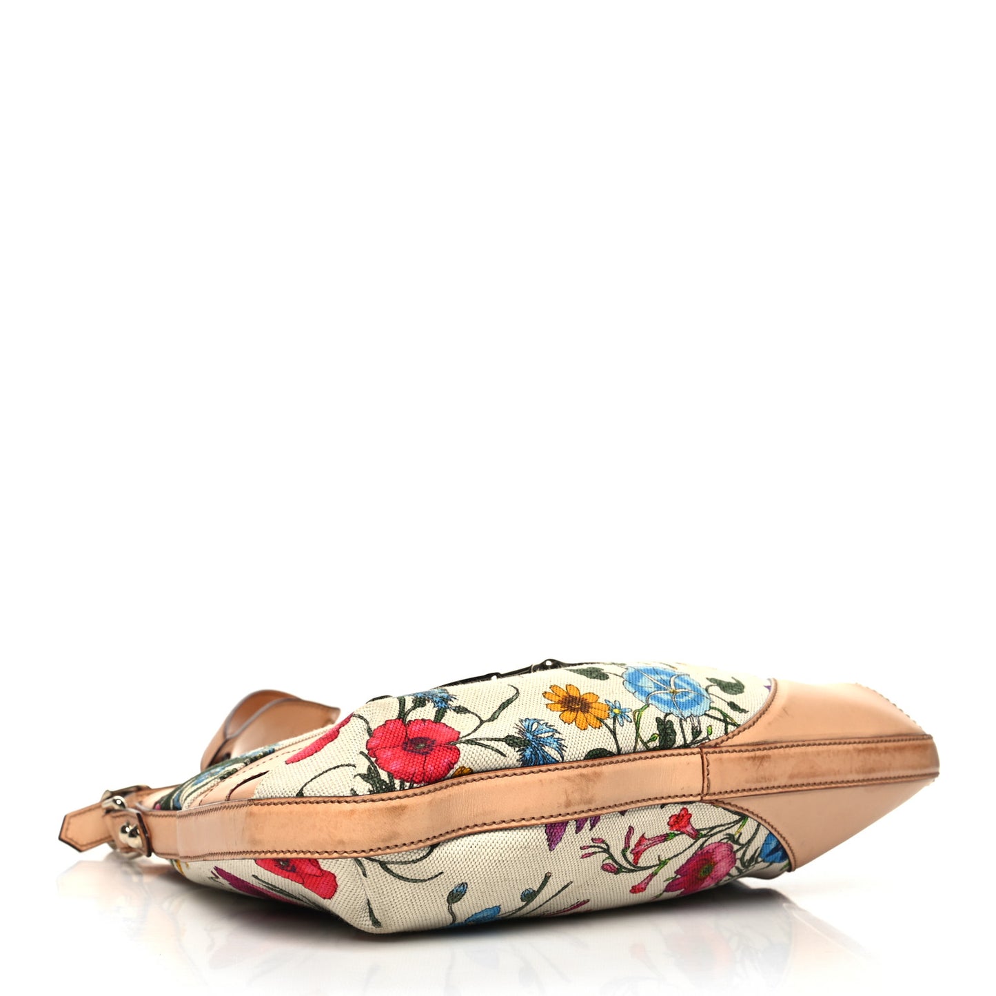 Canvas Floral Flora Hasler Hobo Beige
