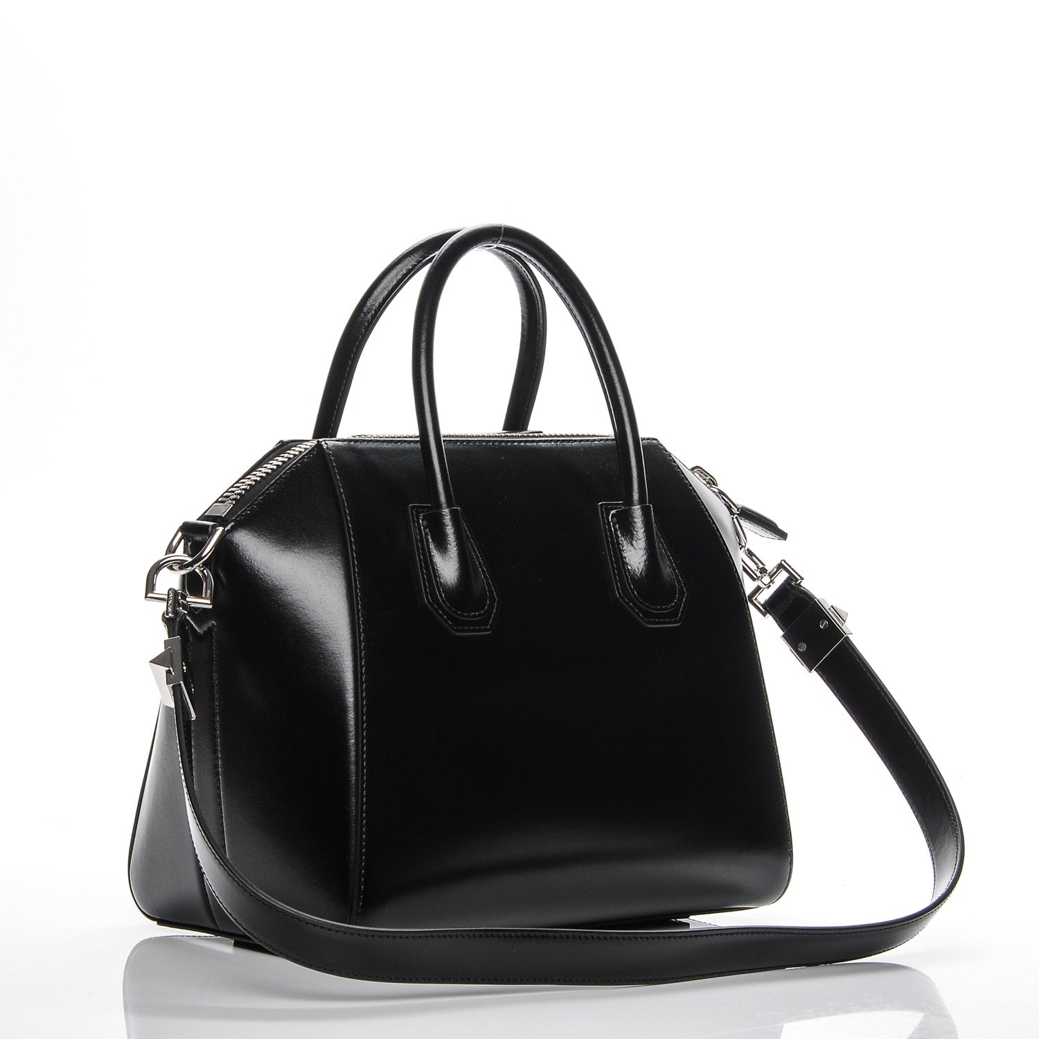 Givenchy Shiny Lord Calfskin Small Antigona Black 3 of 7