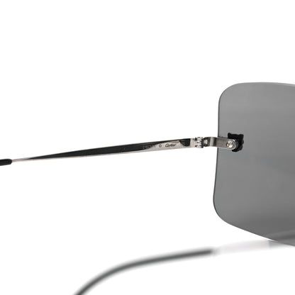 Cartier Panthere De Cartier Shield Sunglasses Silver 5 of 7