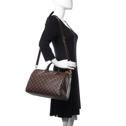 Louis Vuitton Damier Ebene Speedy Bandouliere 30 2 of 10