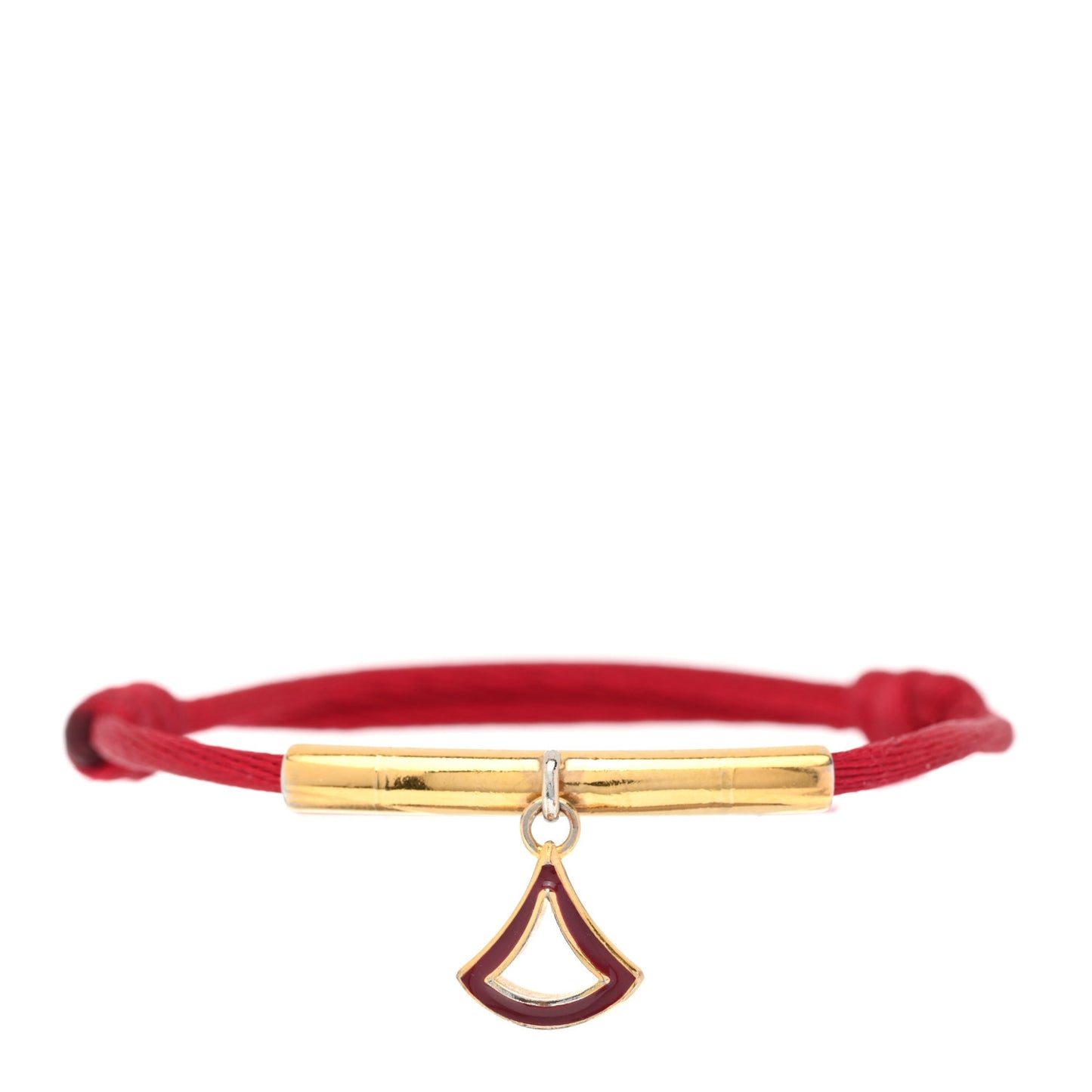 Divas' Dream Cord Bracelet Red Gold