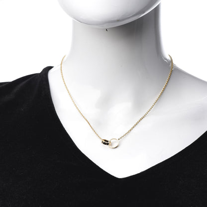 Cartier 18K Yellow Gold Interlocking LOVE Necklace 2 of 8