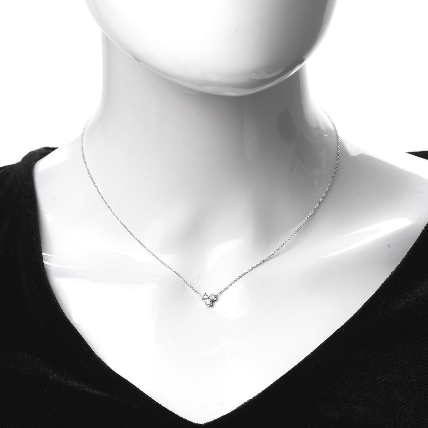 Platinum Diamond .30ctw Aria Pendant Necklace
