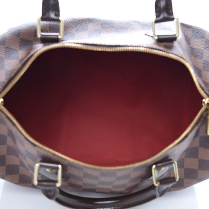Louis Vuitton Damier Ebene Speedy Bandouliere 30 5 of 10
