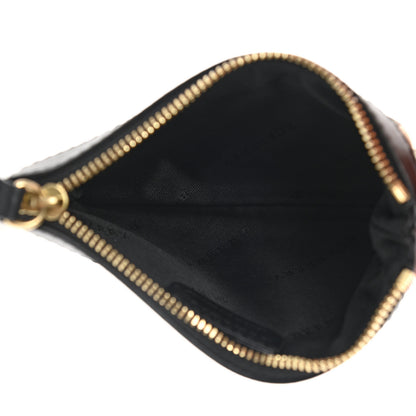 Burberry Haymarket Check Zip Pouch Black 6 of 8