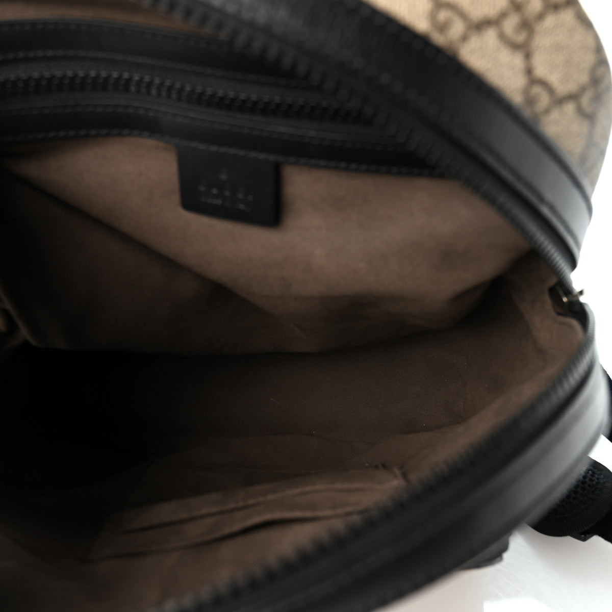 Gucci GG Supreme Monogram Small Eden Day Backpack Black 4 of 9