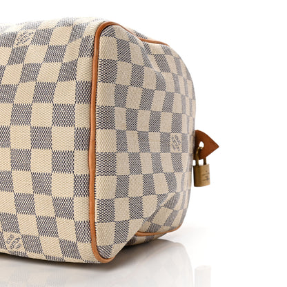Louis Vuitton Damier Azur Speedy 30 8 of 10