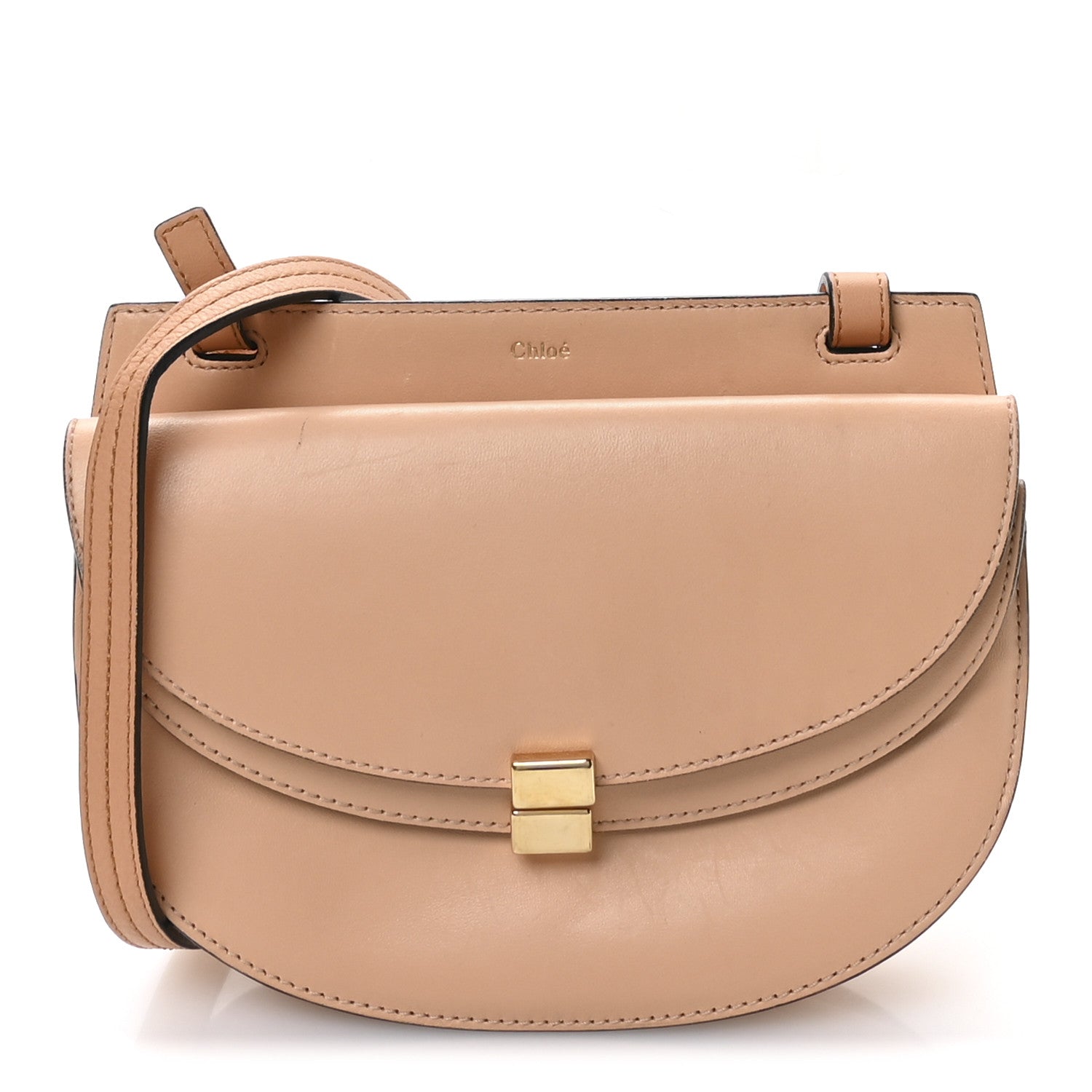 Chloe Calfskin Mini Georgia Crossbody Bag Blushy Pink 1 of 11
