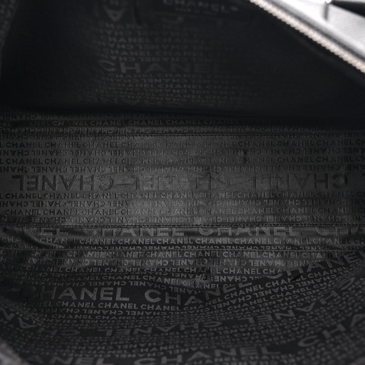 Caviar Square Stitched Duffel Bag Black