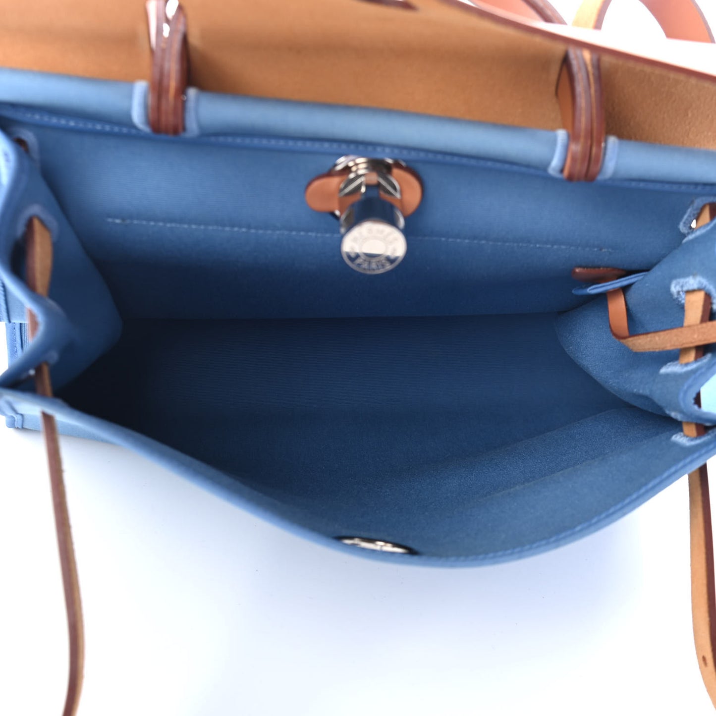 Vache Hunter Toile Herbag Zip 31 PM Azur Natural