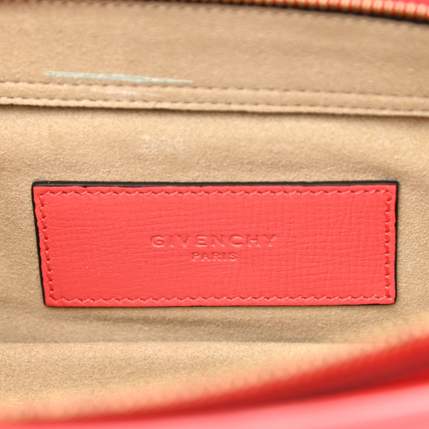 Givenchy Goatskin Suede Cross 3 Crossbody Bag Pink Grey 6 of 9