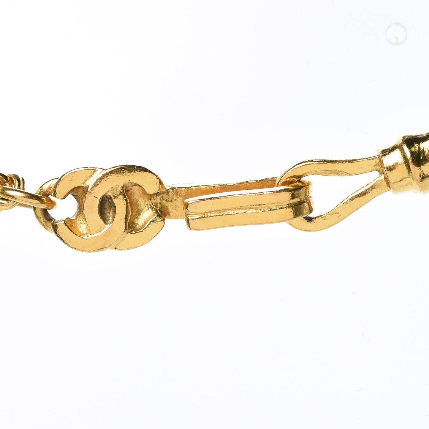 CC Pendant Necklace Gold