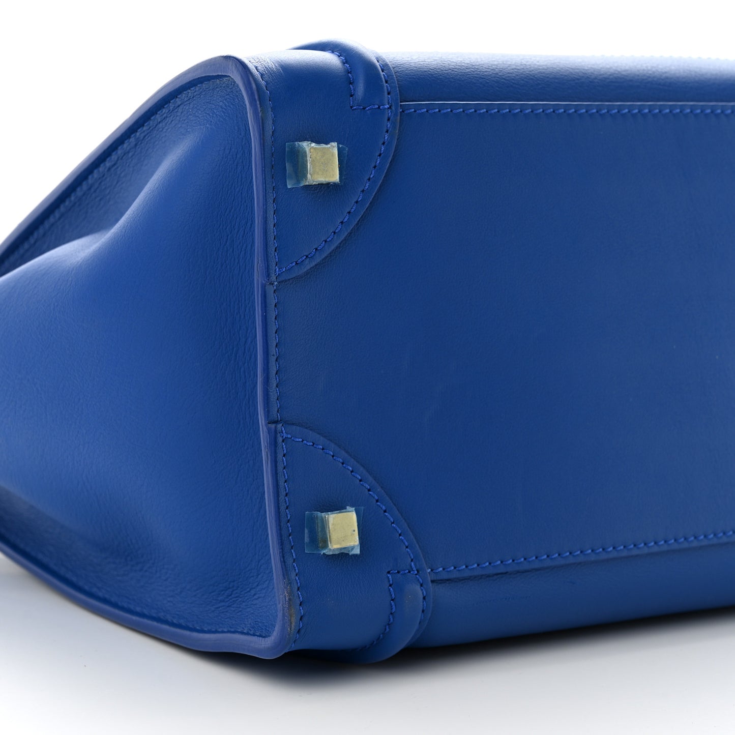Smooth Calfskin Mini Luggage Royal Blue