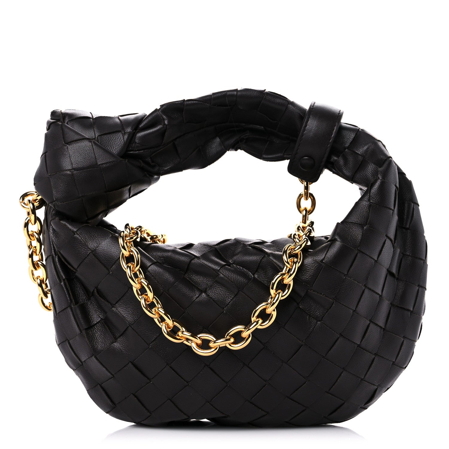 Bottega Veneta Nappa Intrecciato Mini Chain Jodie Fondant 1 of 8