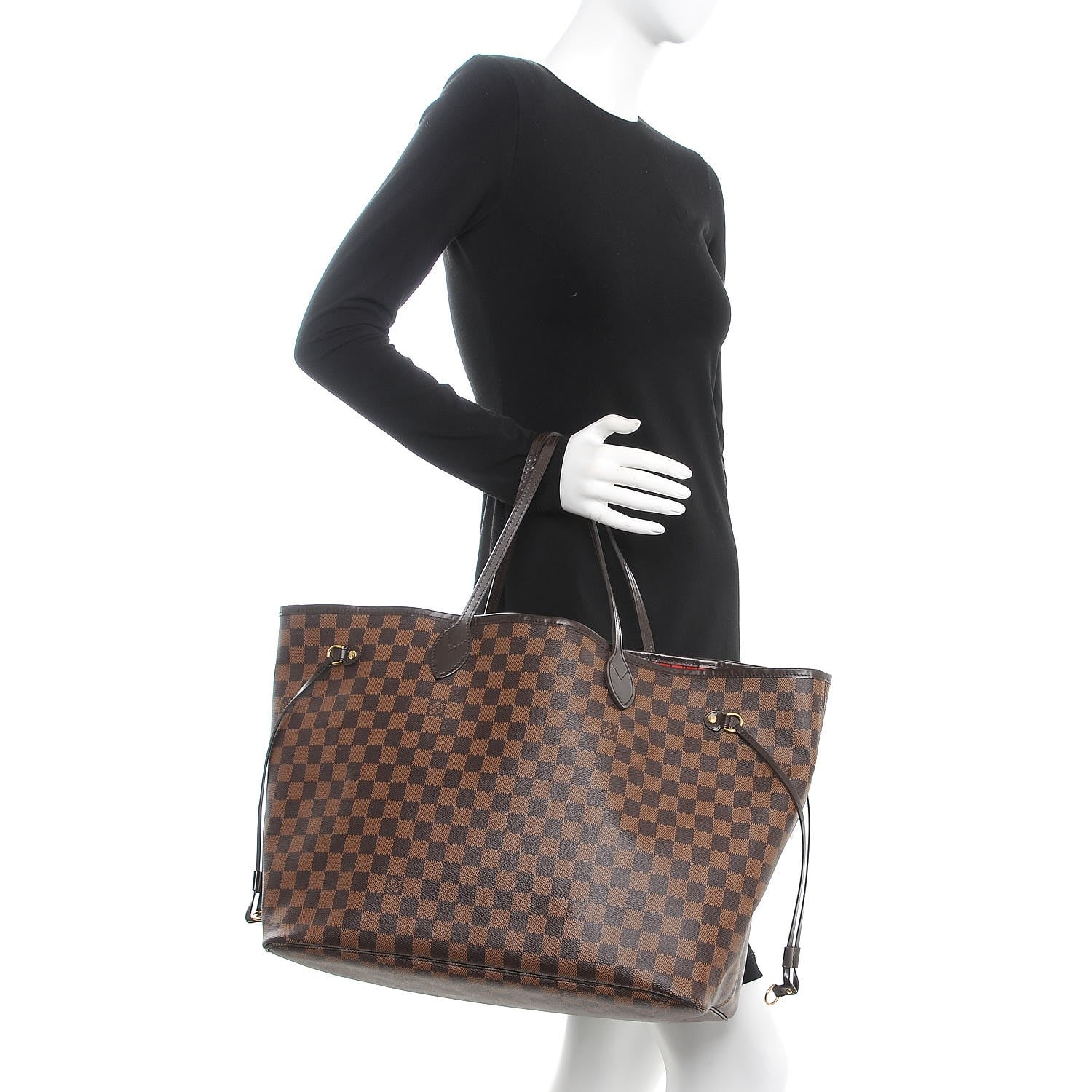 Louis Vuitton Damier Ebene Neo Neverfull GM 2 of 14