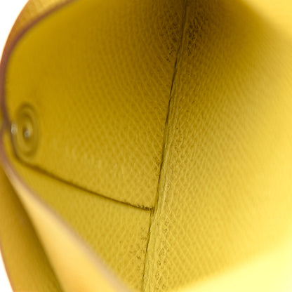 Hermes Epsom Bastia Coin Purse Lime 5 of 11