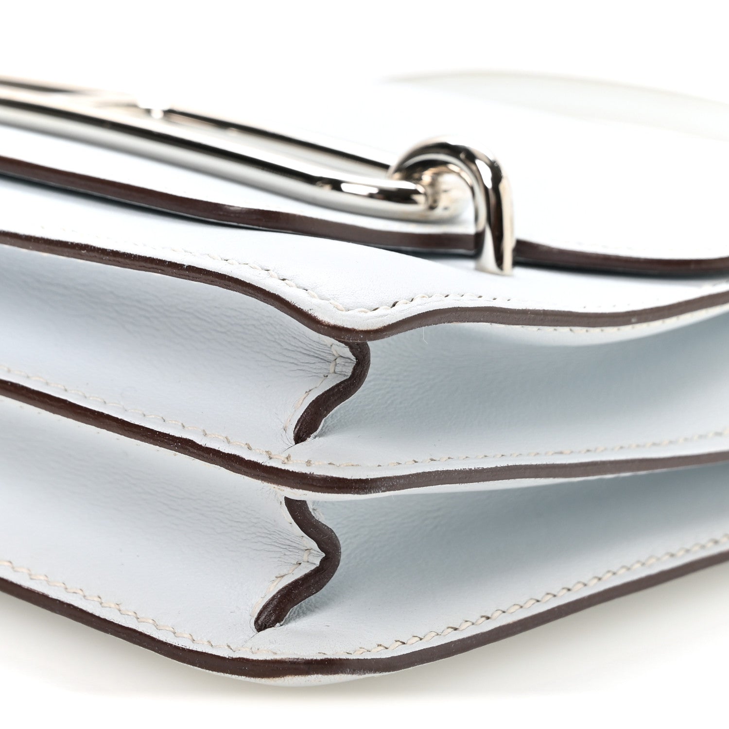 Hermes Swift Mini Sac Roulis Bleu Brume 10 of 12
