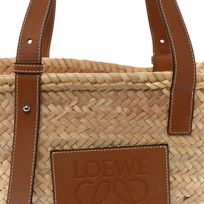 Loewe Raffia Basket Tote Bag Natural Tan 9 of 11