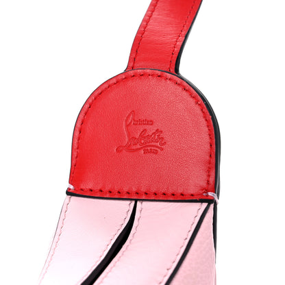 Christian Louboutin Calfskin Mini Carasky Shoulder Bag Pink 9 of 9