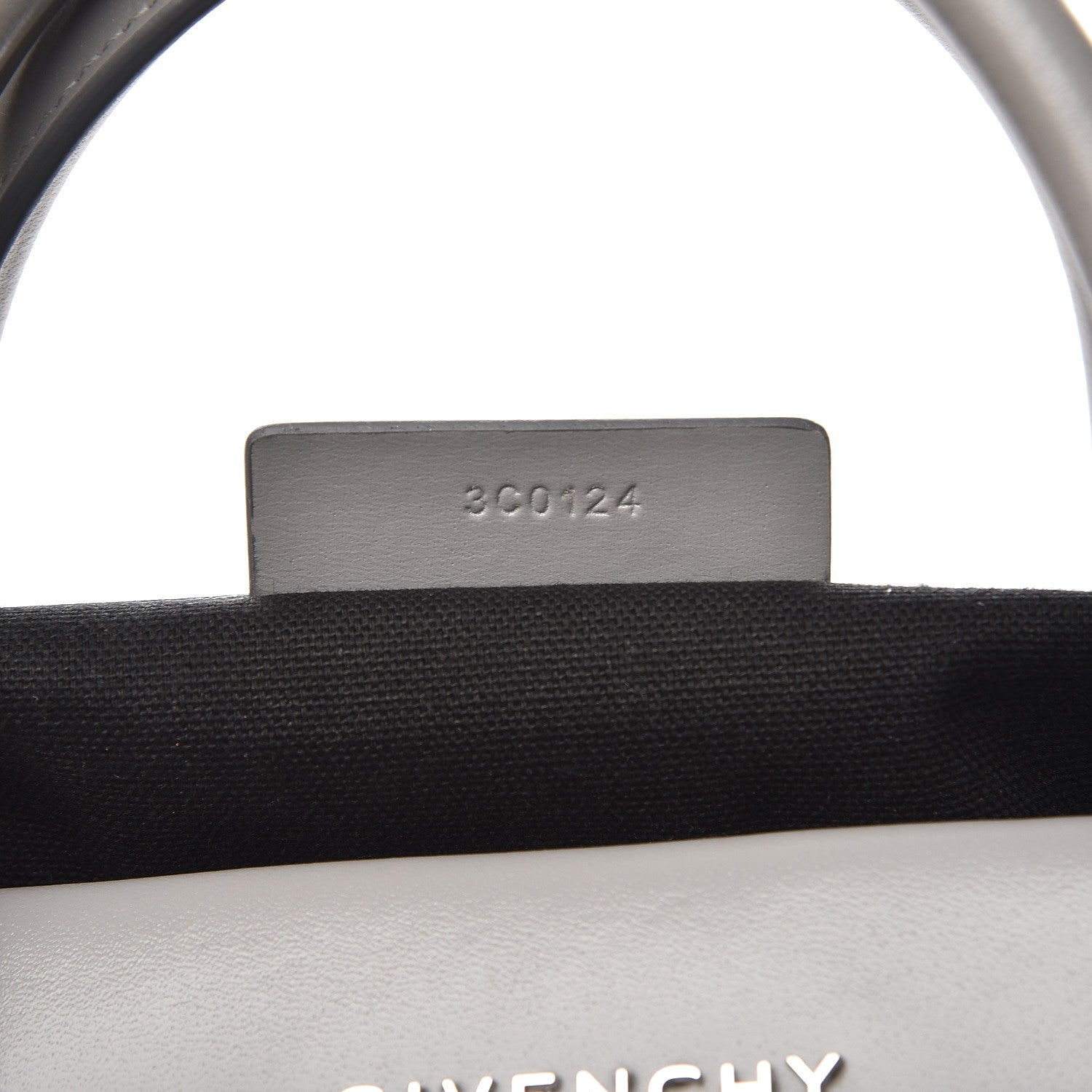 Givenchy Shiny Lord Calfskin Medium Antigona Pearl Grey 13 of 15