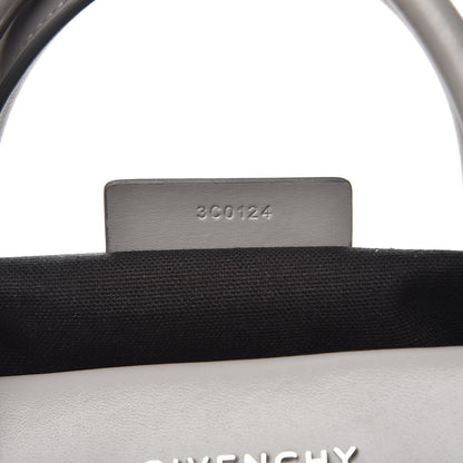 Givenchy Shiny Lord Calfskin Medium Antigona Pearl Grey 13 of 15
