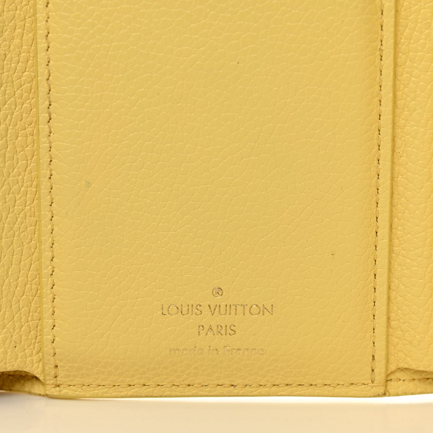 Louis Vuitton Empreinte Monogram Victorine Wallet Lemon Curd 6 of 8