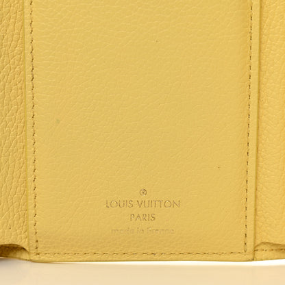 Louis Vuitton Empreinte Monogram Victorine Wallet Lemon Curd 6 of 8