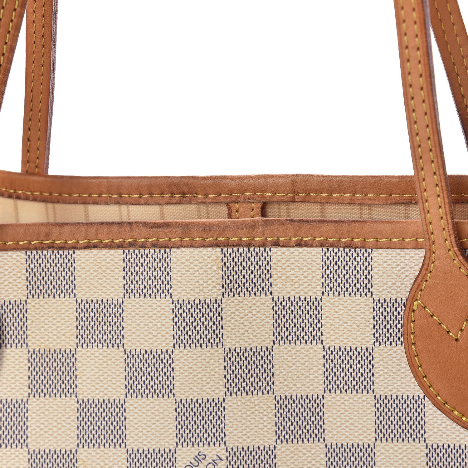 Louis Vuitton Damier Azur Neverfull MM 12 of 16