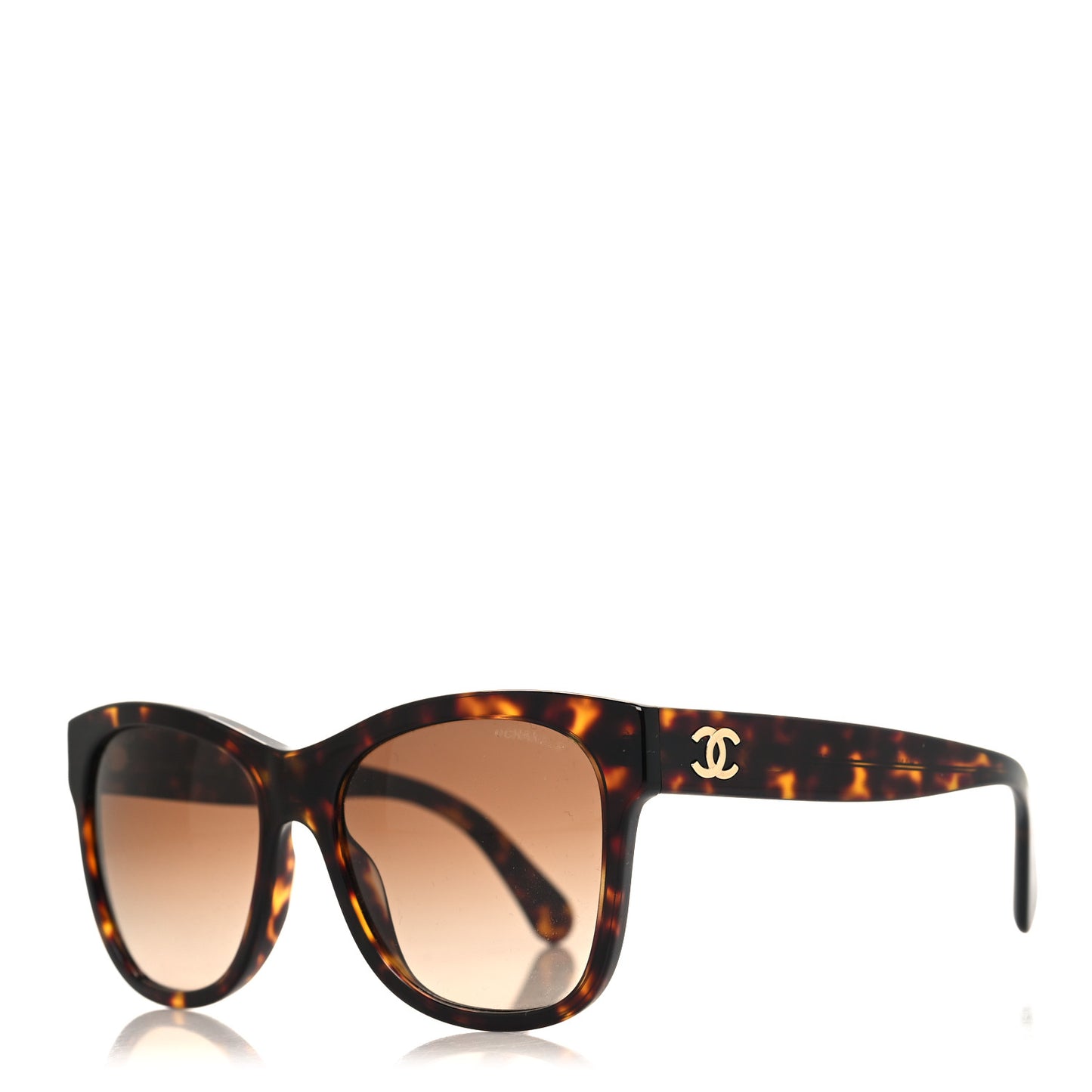 Acetate Runway Square Sunglasses 5380 Dark Tortoise