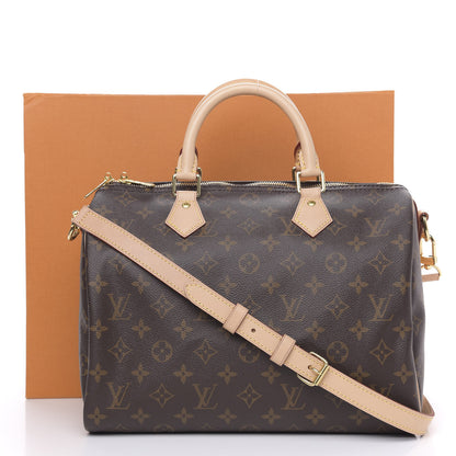 Louis Vuitton Monogram Speedy Bandouliere 30 14 of 14