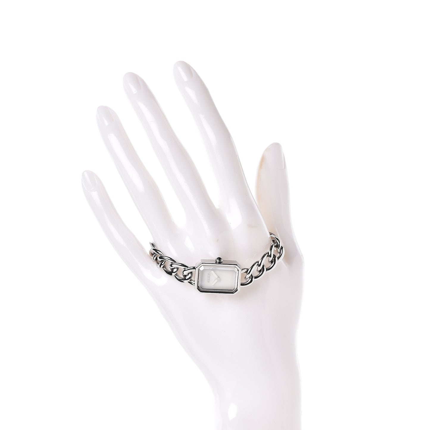 Stainless Steel Mother of Pearl 20mm Chain Premiere Quartz Watch M
