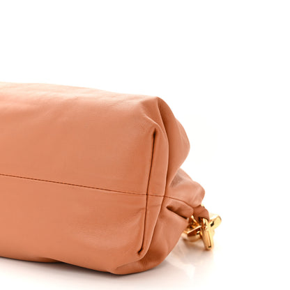 Bottega Veneta Calfskin The Pouch Chain Clay 10 of 10