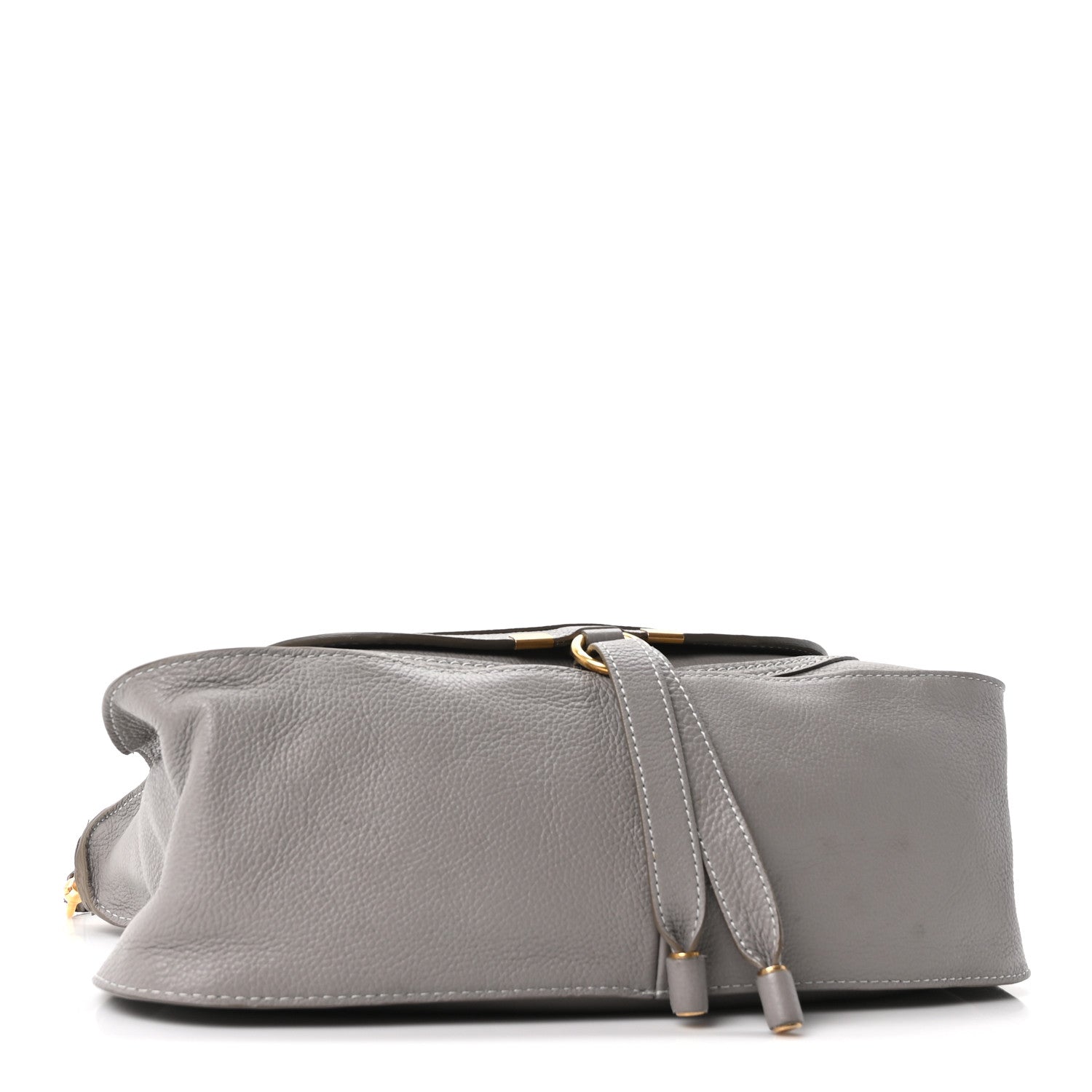 Chloe Calfskin Medium Marcie Satchel Cashmere Grey 1902956
