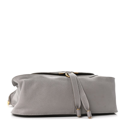 Chloe Calfskin Medium Marcie Satchel Cashmere Grey 4 of 10
